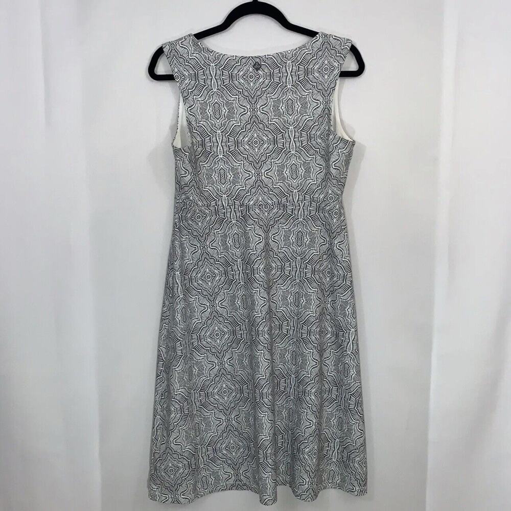 Prana Womens Viana Knit Dress Gray V Neck Size Medium - Picture 5 of 7